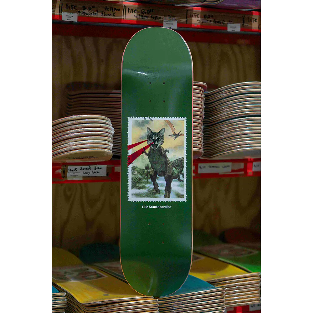 Tabla Life Dinocat Green 8.5