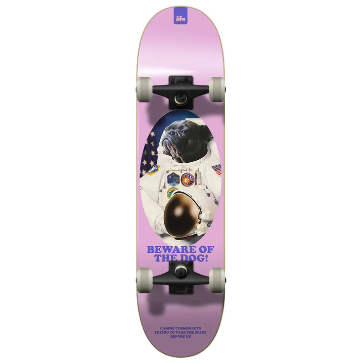 Skate Completo Life Pro Space Dog Pink 8.0