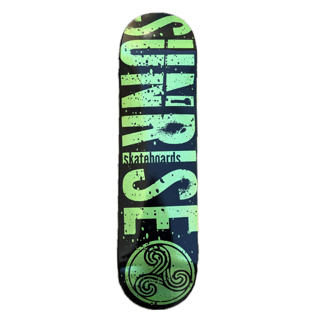 Tabla Sunrise Letras Foil Green 8.25″