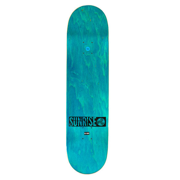 Sunrise Letras Foil Gold 8.125″ — cara superior donde va la lija