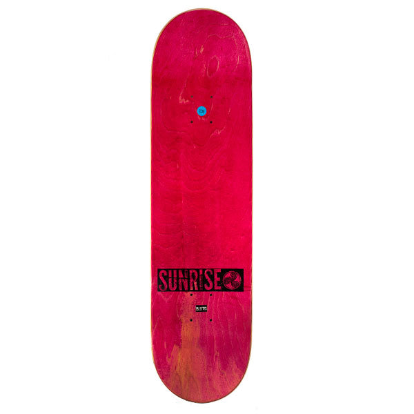 Sunrise Letras Foil Pink 8.375″ — cara superior donde va la lija