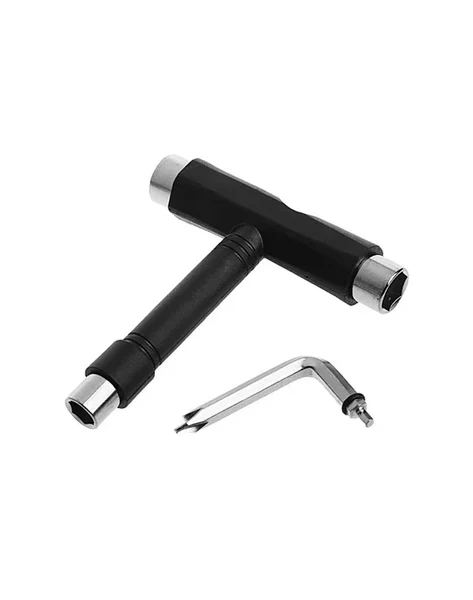 Llave T negra para skate