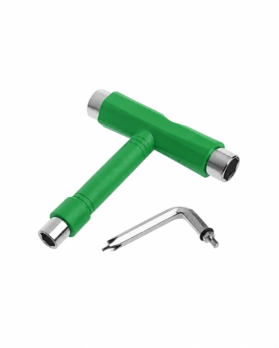 Llave T verde para skate