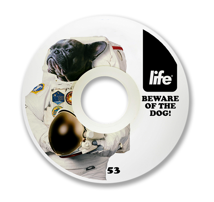 Ruedas Life Dog White 53mm 102A