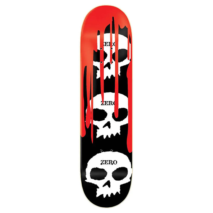 Tabla Zero - 3 Skull Blood Black 8.125